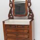 Victorian Toilet with marble and mirror