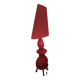 Lamp / luminaire retro 1970s style red