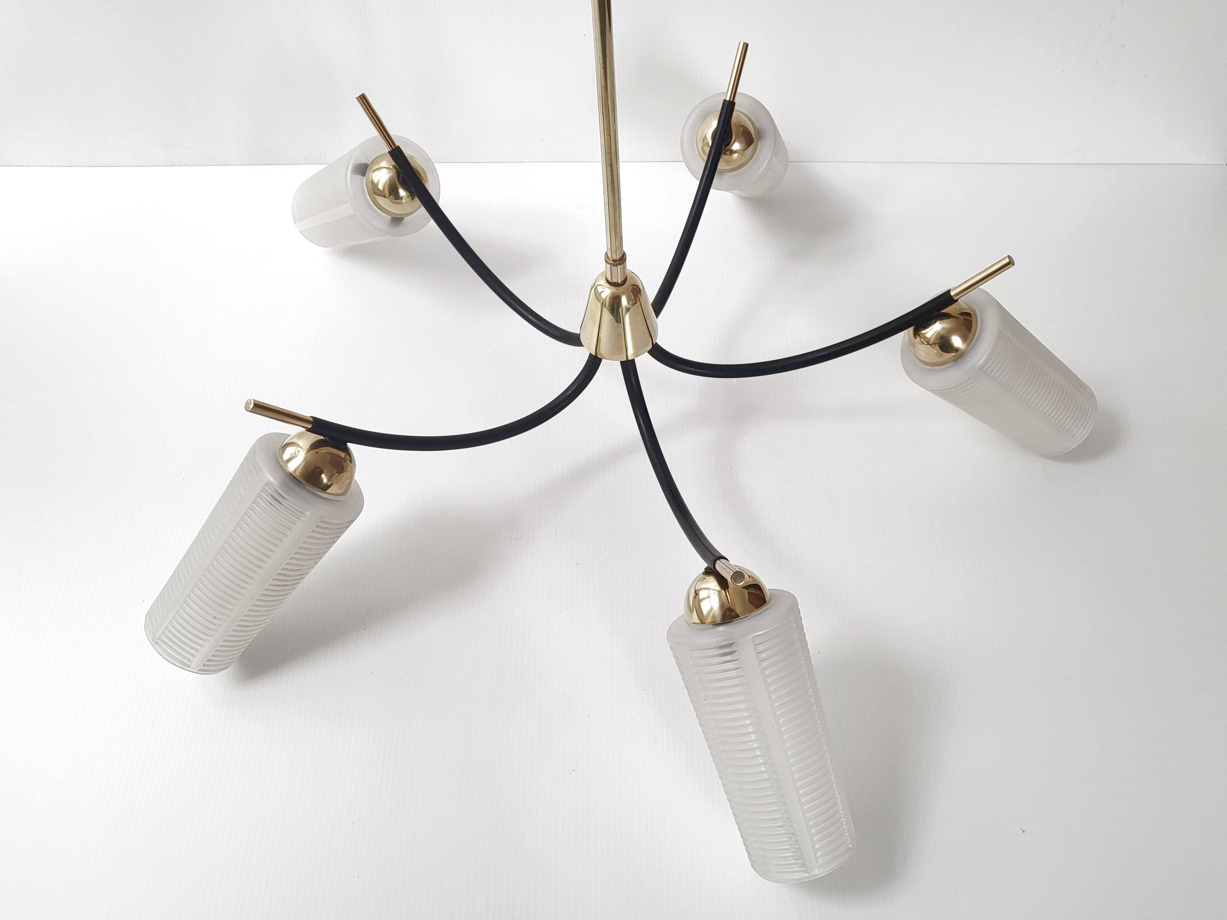 Vintage Arlus pendant light 1950