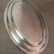 Plat ovale en plaqué argent