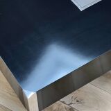 Alveo black coffee table by Willy Rizzo
