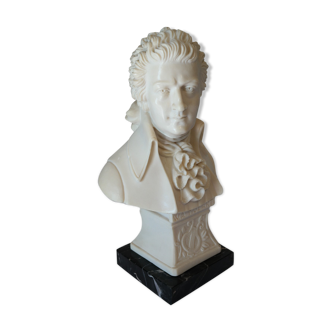 Bust of Mozart by Faro