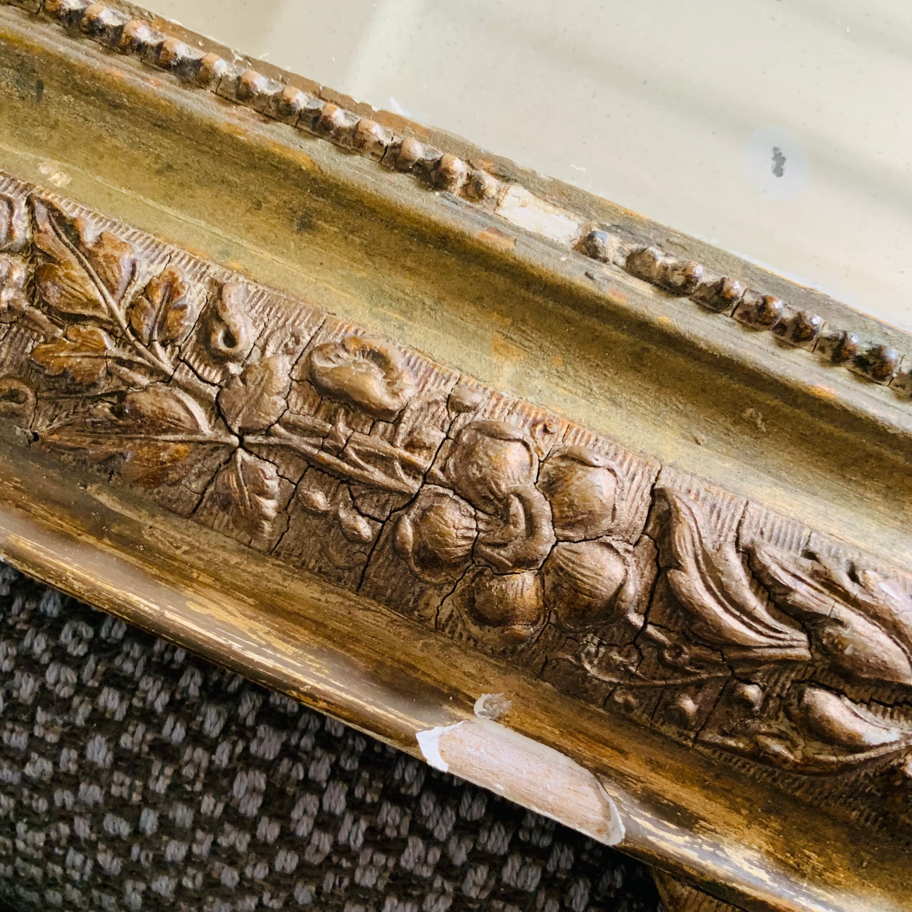 Ancien miroir 64x49cm