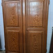 Pair of oak doors