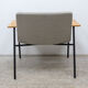 Fauteuil lounge en tissu beige Inclass Xail