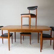 Set Of 4 1970’s Mid Century Dining Chairs By Schreiber