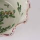 Antique coupe in majolica by Molaroni, Pesaro manufacture, Italy, late 19th century.
