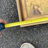 Impressionist painting – Harvest landscape