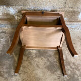 Chevet Table Nuit Style LOUIS XV Bois Tiroir + Case Vintage