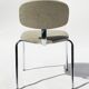 Chaises chrome design Français par Pierre Paulin