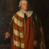 English portrait XVIII th century