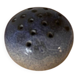 Vintage pretty little blue flower brooch signed