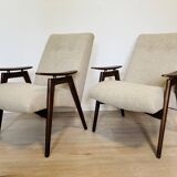 Fully restored Vintage Armchair by Jaroslav Smidek, Czechoslovakia 1960’s