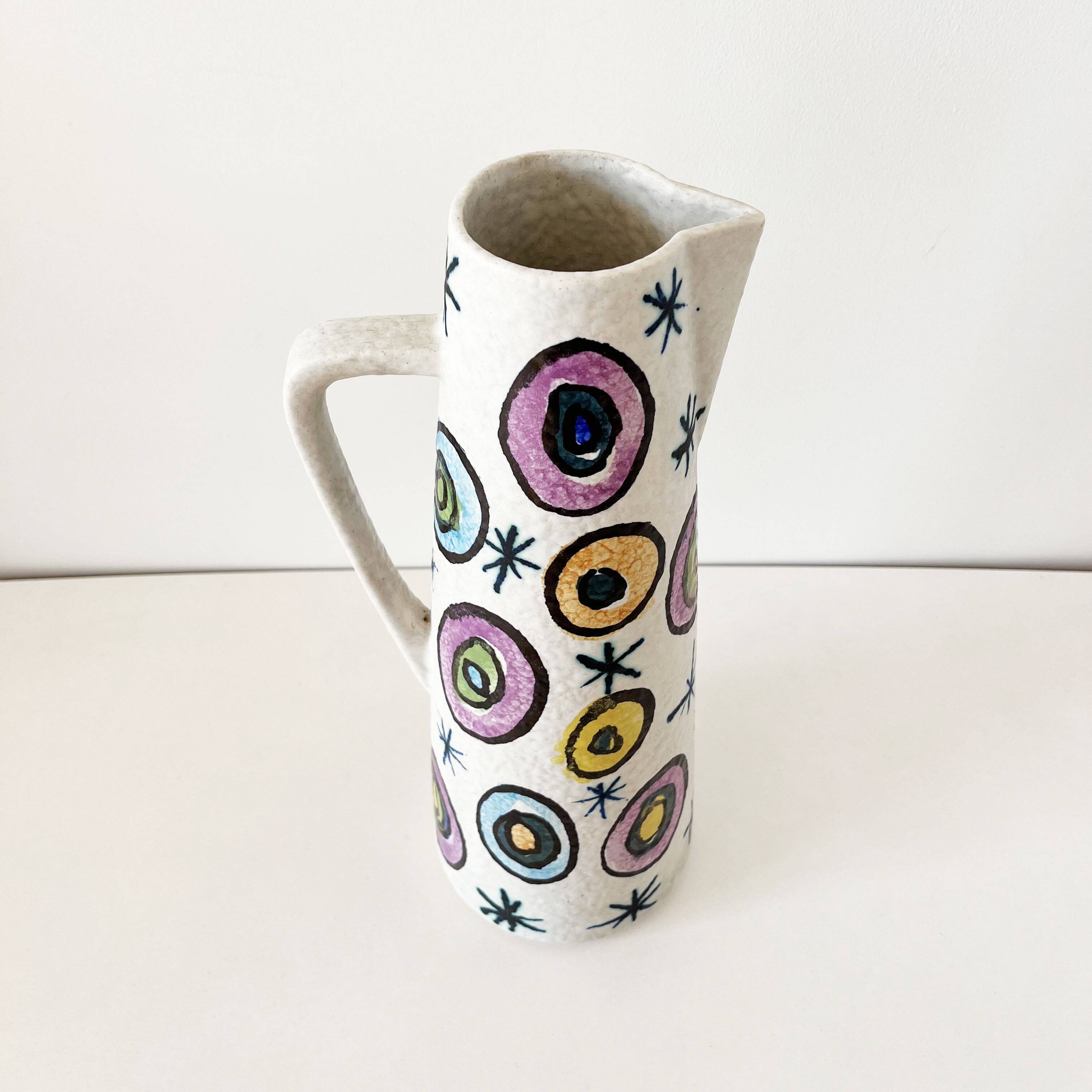 Large West Germany 1960 ceramic vase or pitcher