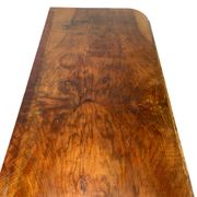 Italian art deco burl walnut chest of drawers, 1930s/1940s