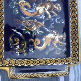 Plat à cake faience gien
