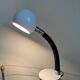 White Eyeball Desk Lamp 70s