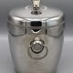 Stainless steel and plastic ice bucket - vintage 70