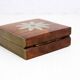 Teak and brass box 1970