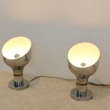 Sophisticated Franco Albini, Franca Helg and Antonio Piva chromed AM/AS series ceiling spotlight, Italy 1950s