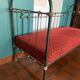 Vintage wrought iron bench