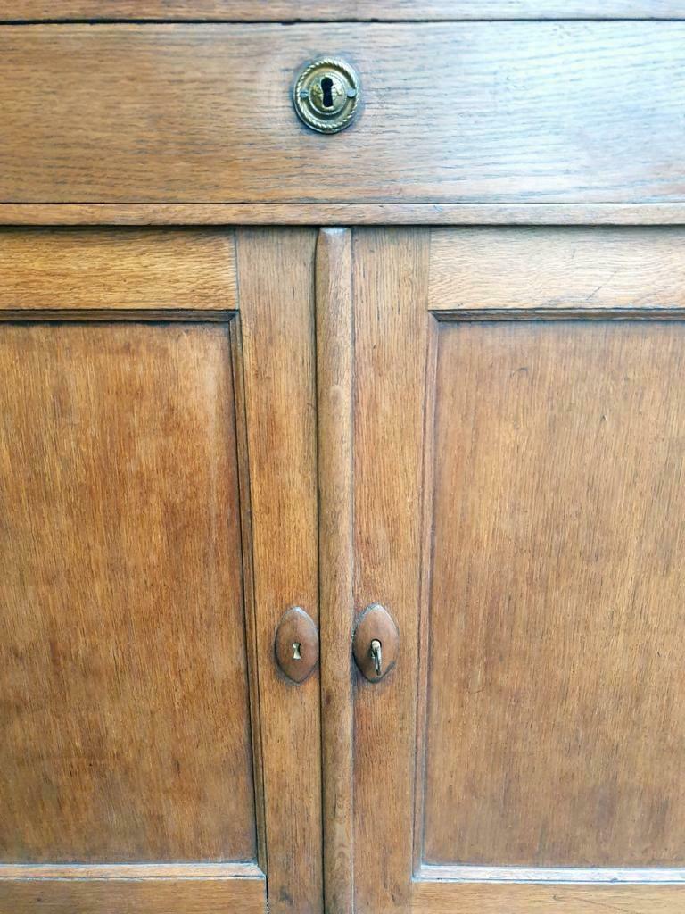 Antique oak buffet