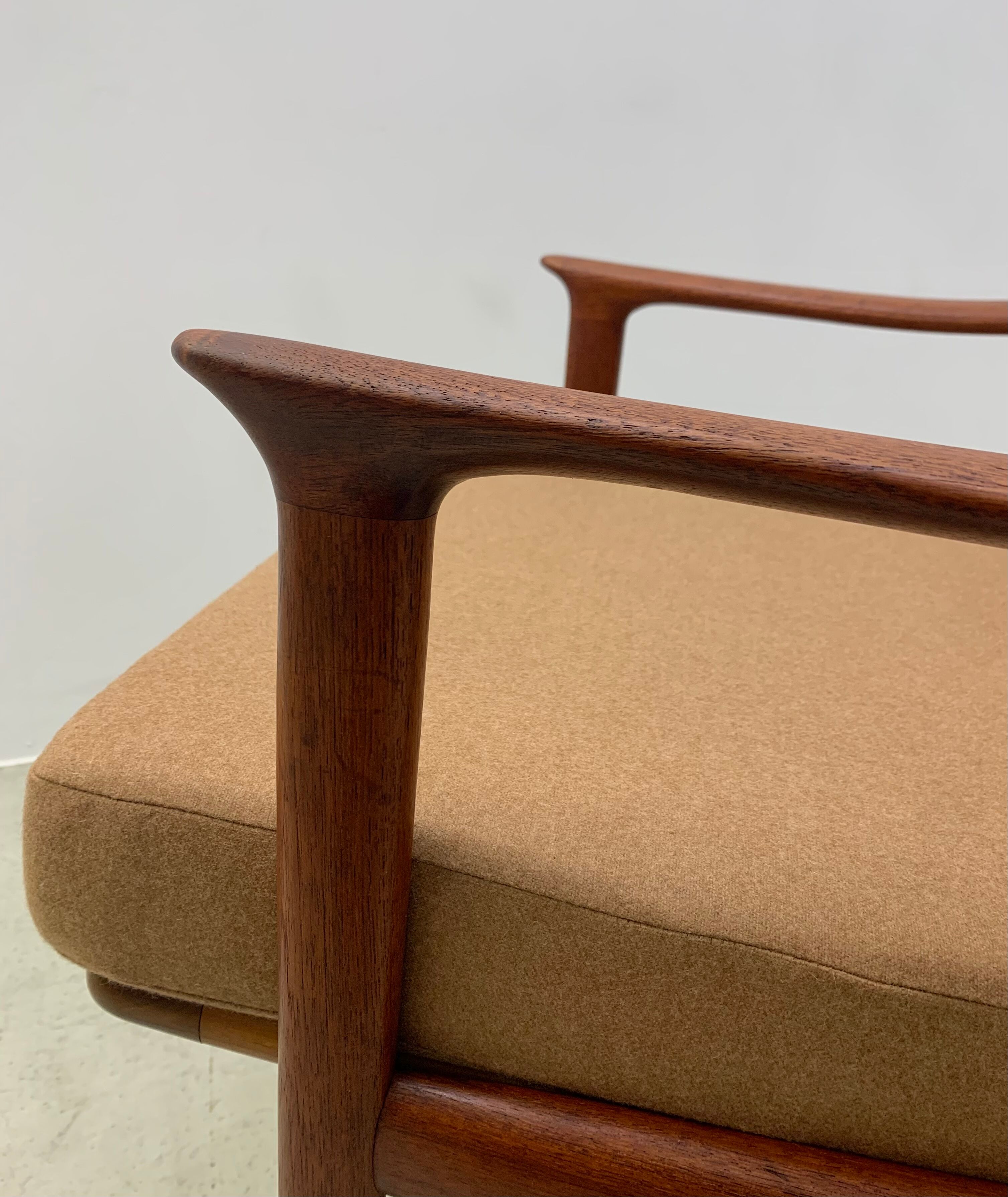 Teak Easy Chair by Fredrik A. Kayser  for Vatne Mobler 60s