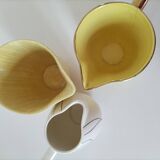 Trio de pichets Salins Clair de Lune Panama Nous Deux vintage