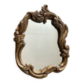 Antique Rococo-style mirror in carved wood Ceracast