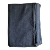 Old Harvest Tablecloth in Pure Hemp Dyed Dense Grey