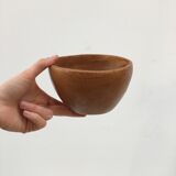 Series of two Danish teak pocket trays