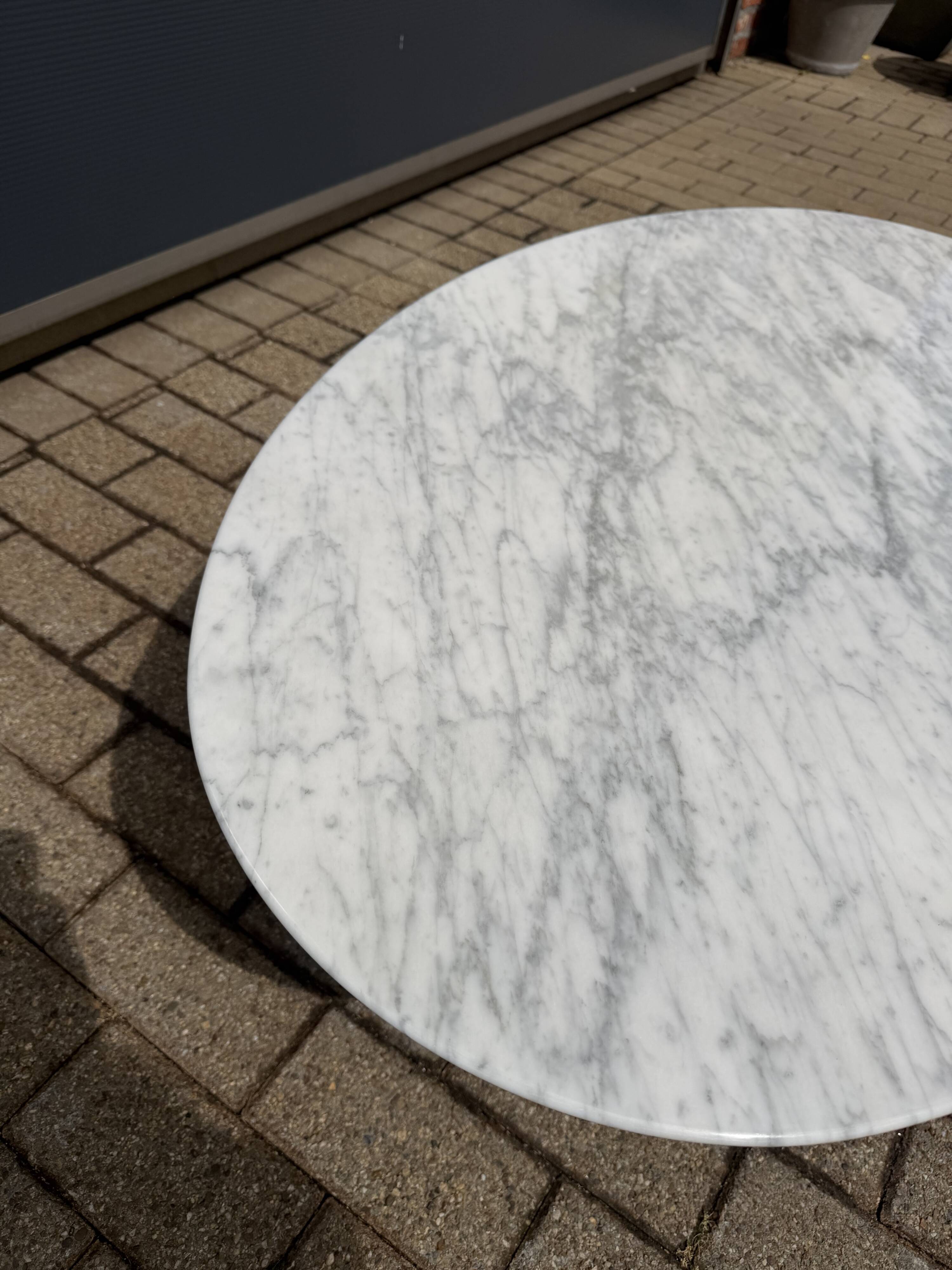 Original Knoll Tulip Oval Coffee Table Eero Saarinen Statuarietto 107x70