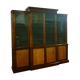 Napoleon III period parquet library in Rio rosewood and lemon tree