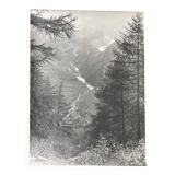 Silver photo Bernard Darot 20th Torrent in the valley