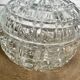 Former Portieux crystal sugar bowl