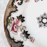 English Ceramic Plate Beech Hancock mod: Jeddo S.XIX Chinese Inspired Floral Patterns