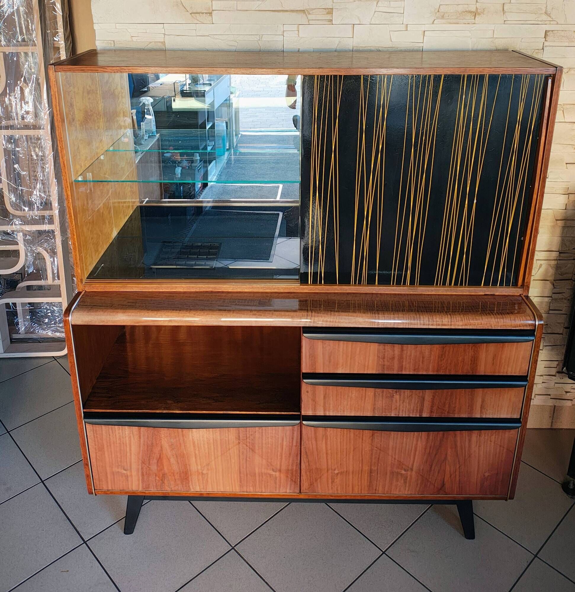 Czechoslovakian Cabinet by B. Landsman for Jitona, 1960s