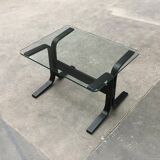 Mid-century Norwegian Siesta glass side table by Ingmar Relling for Westnofa.