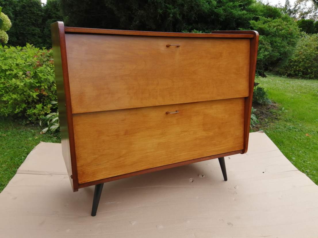 Shoe chest of drawers, 1960/70s