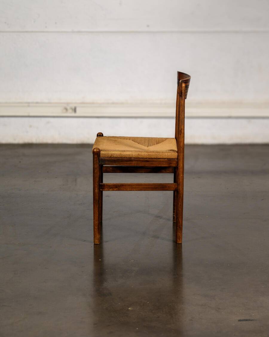 Set of 5 rope chairs
