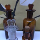 Lot of 4 small vials of apothecary