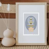 The Sensitive, art print 13x18 cm, limited edition