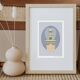 The Sensitive, art print 13x18 cm, limited edition
