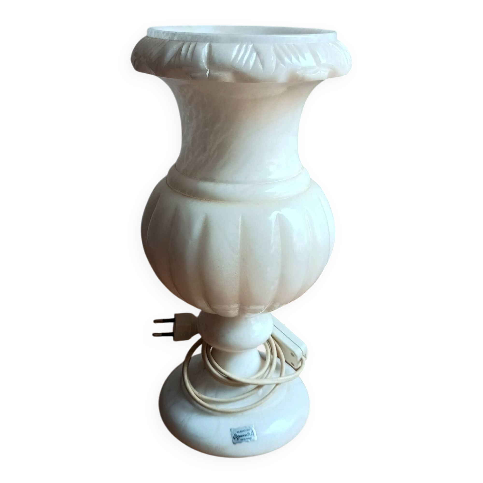 Alabaster lamp