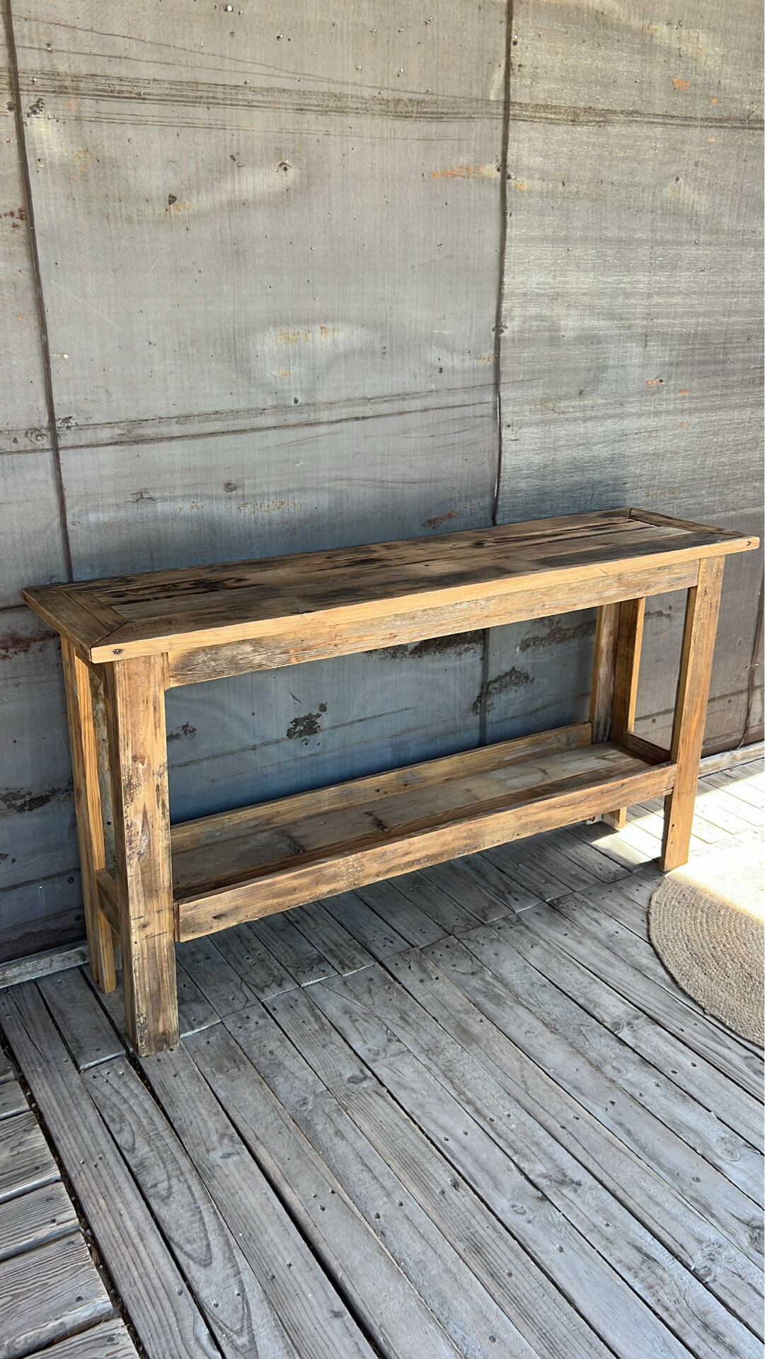 Ancienne console d’atelier