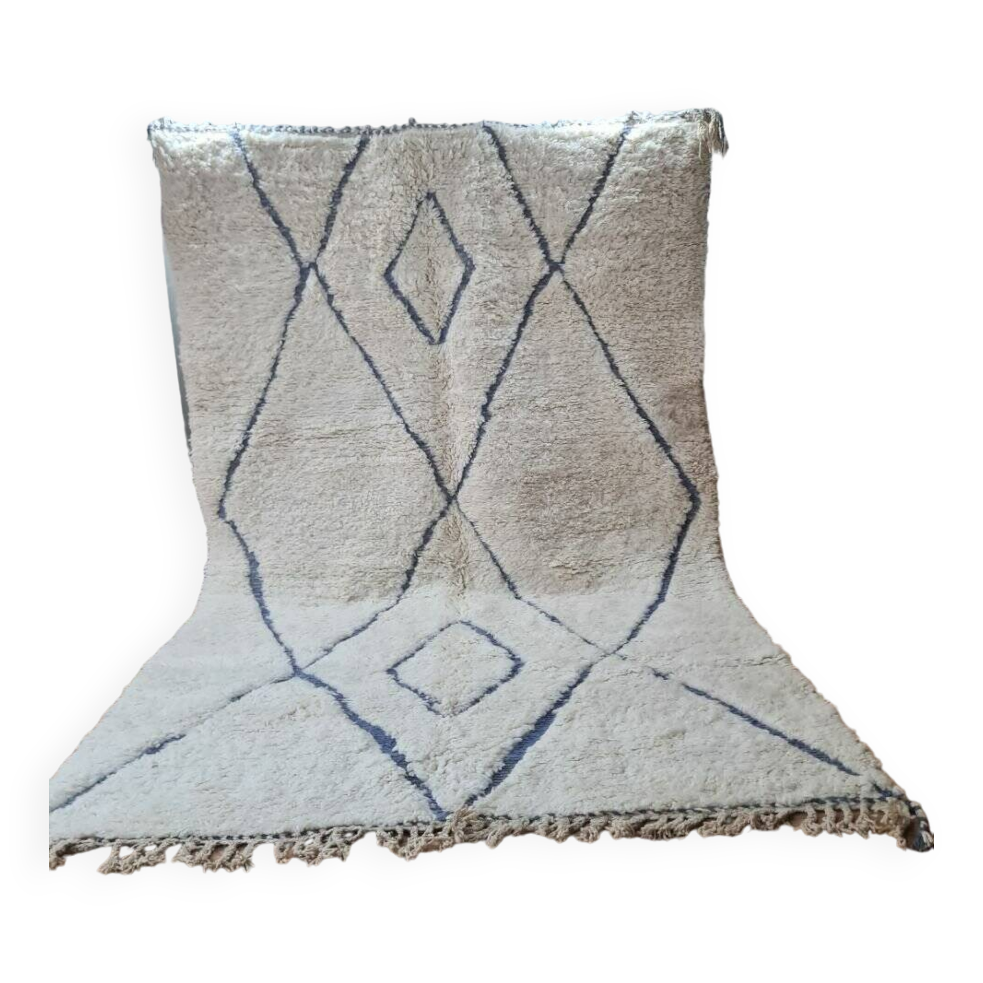 Handmade Beni Ouarain rug 300x200 cm