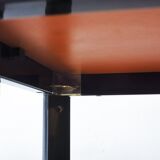 Pair of black and gold side tables Romeo Rega