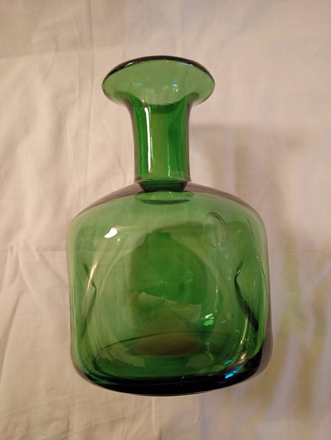 Blown glass carafe