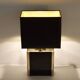 Romeo Rega plexiglass and metal table lamp, 1970s