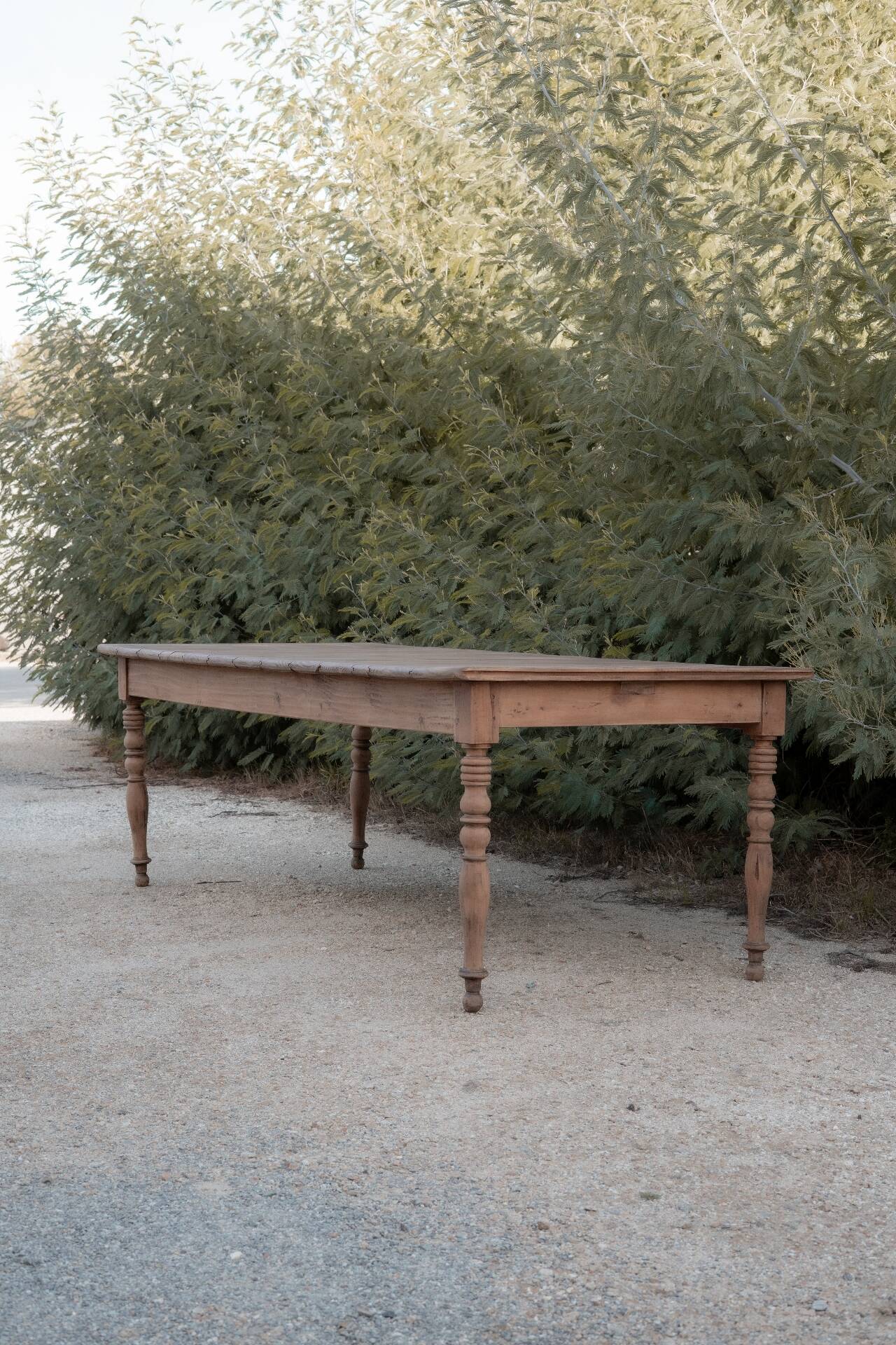 Renovated old farmhouse table